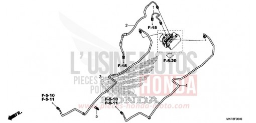 TUYAU DE FREIN CBR1000SPN de 2022